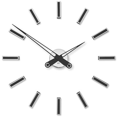 Future Time - Nalepovací hodiny Modular Black FT9600BK