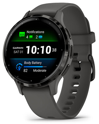 Garmin - Venu 3S Slate/Gray 010-02785-00