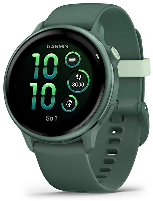 Garmin - Vívoactive 6, Metallic Jasper Green / Jasper Green 010-02985-02