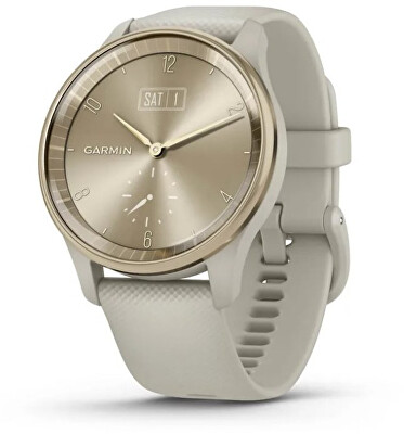 Garmin - Vívomove Trend Cream Gold/French Grey SB 010-02665-02