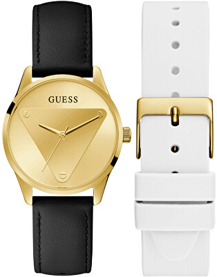 Guess - Dárkový set Emblem + řemínek GW0642L1