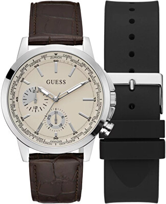 Guess - Dárkový set Spec + náhradní řemínek GW0664G1