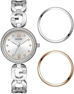 Guess - Dárkový set Empower + náhradní rámečky na pouzdro GW0693L1