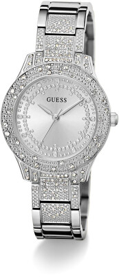 Guess - Ladies Silver Tone Analog Watch GW0746L1