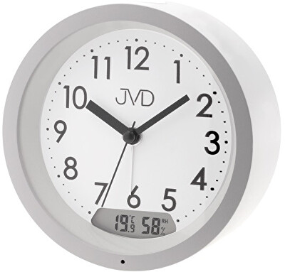 JVD - Budík s teploměrem a vlhkoměrem SRP056.2