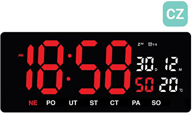 JVD - Digitální hodiny DH3604.3