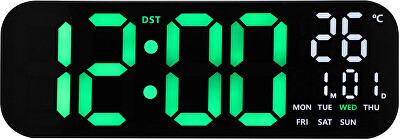 JVD - Digitální nástěnné hodiny DH9016.2