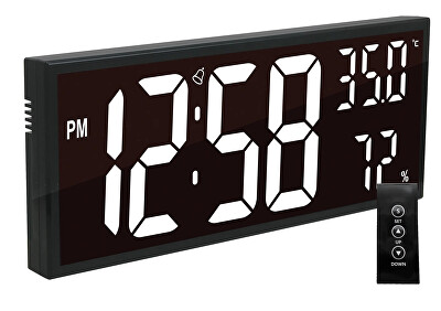 JVD - Digitální hodiny s teploměrem a vlhkoměrem DH309.1