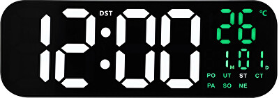 JVD - Digitální nástěnné hodiny DH9016.3