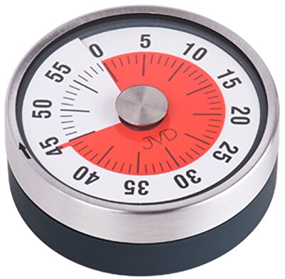 JVD - Mechanická kovová minutka DM77.3