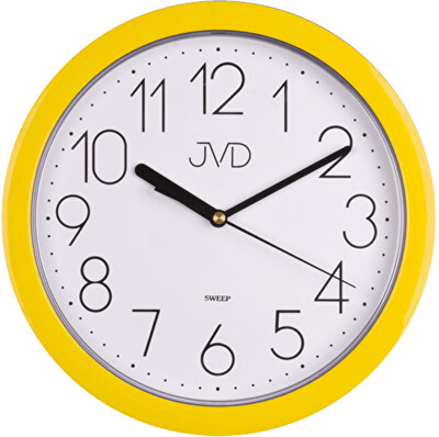 JVD - Nástěnné hodiny s plynulým chodem HP612.12