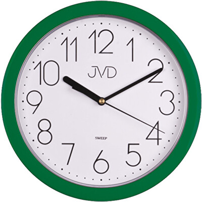 JVD - Nástěnné hodiny s plynulým chodem HP612.13