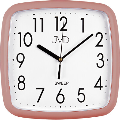 JVD - Nástěnné hodiny s plynulým chodem HP615.18