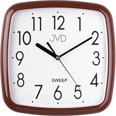 JVD - Nástěnné hodiny s plynulým chodem HP615.9