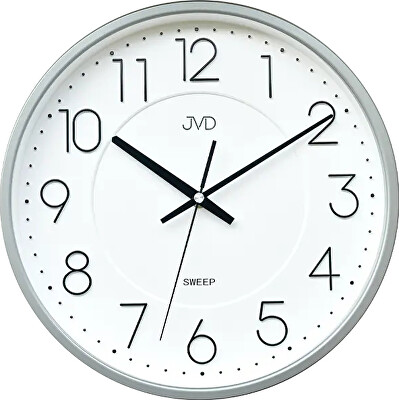 JVD - Nástěnné hodiny s plynulým chodem HX2495.1