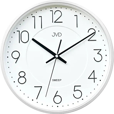 JVD - Nástěnné hodiny s plynulým chodem HX2495.2