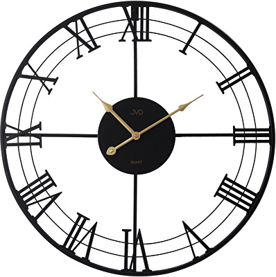 JVD - Nástěnné kovové hodiny HJ103