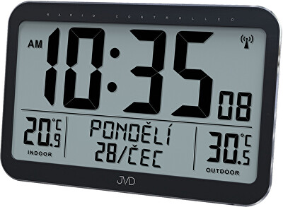 JVD - Rádiem řízené hodiny RB9385