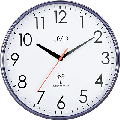 JVD - Rádiově řízené nástěnné hodiny RH502.2