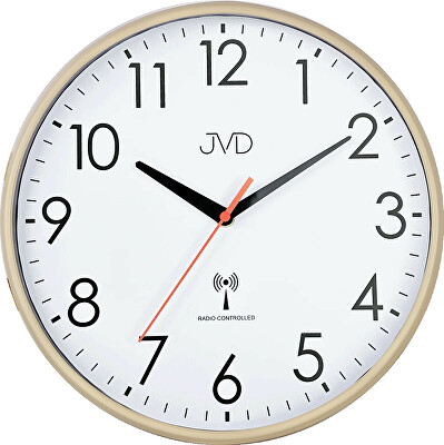 JVD - Rádiově řízené nástěnné hodiny RH502.2