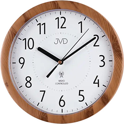 JVD - Rádiově řízené nástěnné hodiny RH612.8