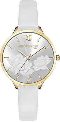 JVD - Sunday Rose Fashion Pastel White SUN‑F15