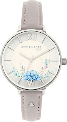 JVD - SUNDAY ROSE Spirit AZURE LEATHER SUN-S17