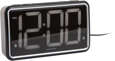 Karlsson - Digitálne LED stolové hodiny 6035BK