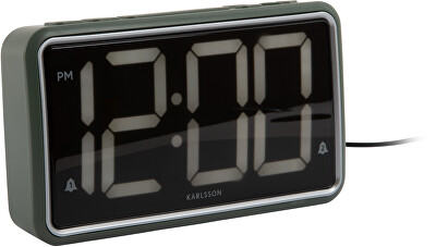 Karlsson - Digitální LED stolní hodiny 6035GR