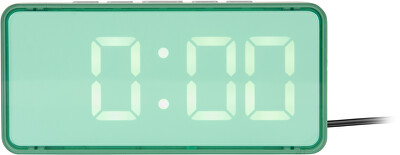 Karlsson - Dizajnové LED hodiny - budík 6040GR
