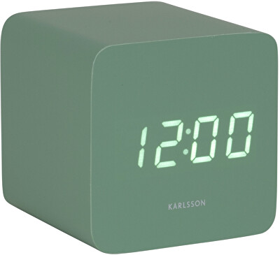 Karlsson - Designové LED hodiny s budíkem KA5982GR