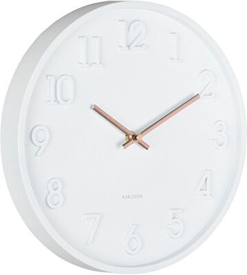 Karlsson - Nástenné hodiny 6041WH