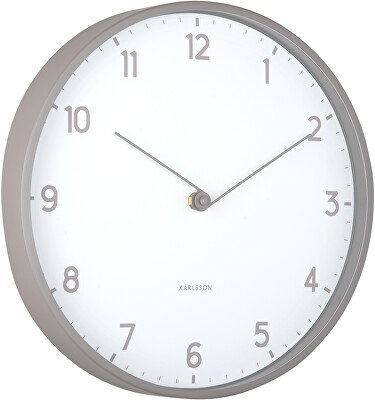 Karlsson - Designové nástěnné hodiny 6057GY
