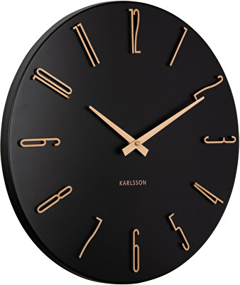 Karlsson - Designové nástěnné hodiny 6072BK
