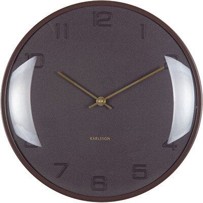 Karlsson - Designové nástěnné hodiny 6084BR