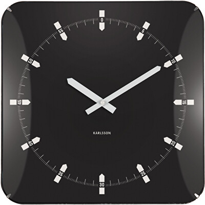 Karlsson - Designové nástěnné hodiny 6085BK