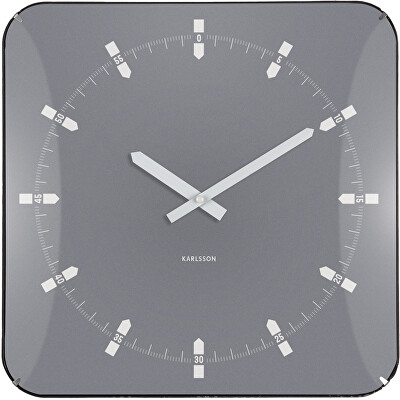 Karlsson - Designové nástěnné hodiny 6085GY