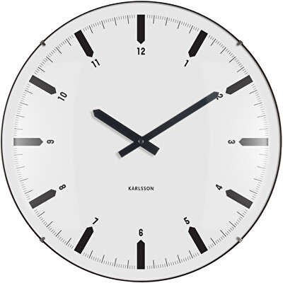 Karlsson - Designové nástěnné hodiny 6086WH