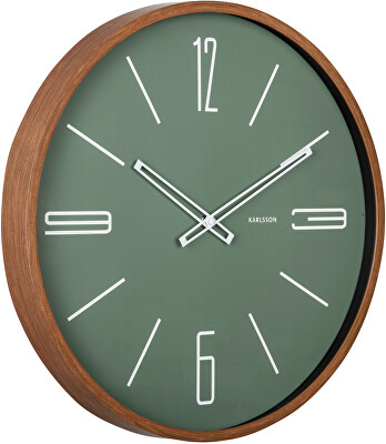Karlsson - Designové nástěnné hodiny 6089GR
