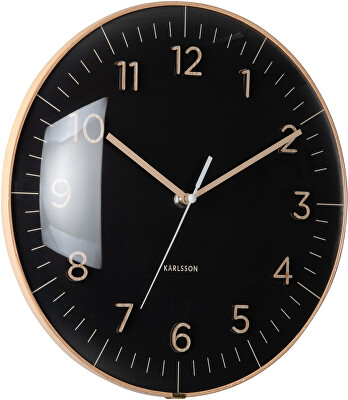 Karlsson - Designové nástěnné hodiny 6110BK