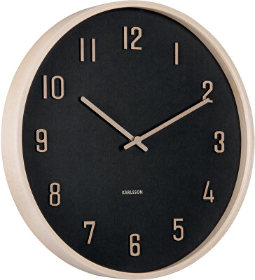 Karlsson - Designové nástěnné hodiny 6117BK