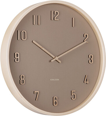 Karlsson - Designové nástěnné hodiny 6117BR
