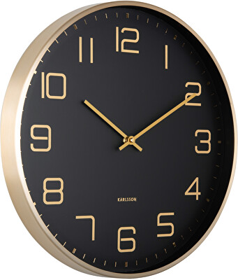 Karlsson - Designové nástěnné hodiny KA5973BK