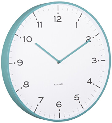 Karlsson - Designové nástěnné hodiny KA6011BL