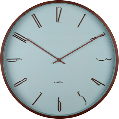 Karlsson - Designové nástěnné hodiny KA6014BL