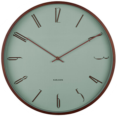 Karlsson - Designové nástěnné hodiny KA6014GR