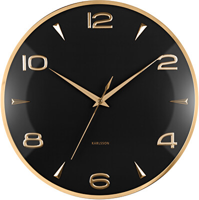 Karlsson - Designové nástěnné hodiny KA6017BK