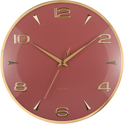 Karlsson - Designové nástěnné hodiny KA6017RD