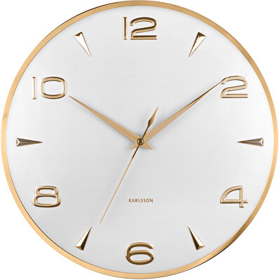 Karlsson - Designové nástěnné hodiny KA6017WH