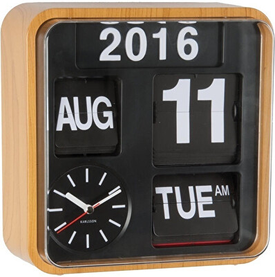 Karlsson - Designové nástěnné multihodiny KA5364WD